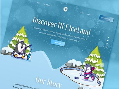 Iceland NFT Marketplace Website