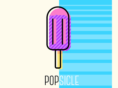 Popsicle design illustration summer