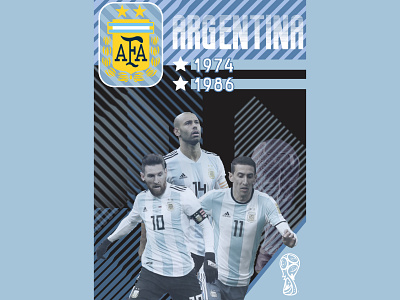 Argentina design graphic soccer worldcup