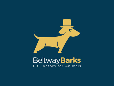 Beltwaybarks actors animals d.c. dog logo top hat