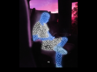 road home adobe aesthetic aesthetic art chill vibes daily art illustrator lofi and chill lofi art lofi beats lofi hip hop lofi vibes lowpoly lowpoly art photoshop pop surrealism poster design purple purple aesthetic purple art ａｅｓｔｈｅｔｉｃ