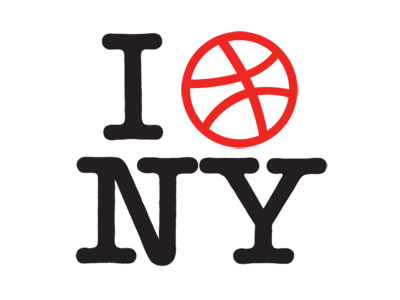 I ❤ NY animated bike black camera eat film gif heart logo movie new york ny nyc red soccer