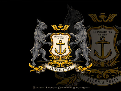 Eternia bulls family crest logo