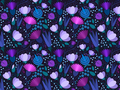 Flower pattern adobe illustrator character design graphic design illustration pattern seamless pattern vector