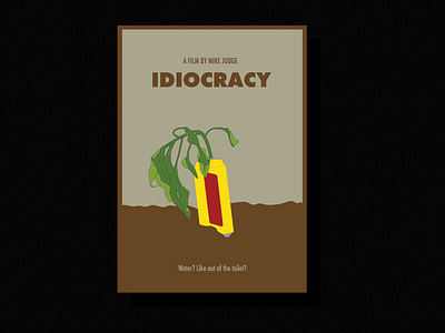 Movie Poster | Idiocracy design graphicdesign illustration poster