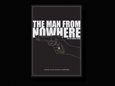 Movie Poster | The Man from Nowhere (Ajeossi) design graphicdesign illustration poster