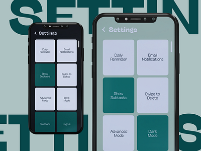 Daily UI :: 07 | Settings daily 100 challenge dailyui dailyuichallenge design digital graphicdesign ui