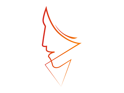 Face sketch brand design face illustration illustrator logo monogram monogramlogo vector