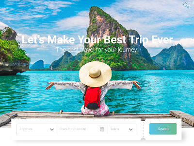 Travel Landing Page