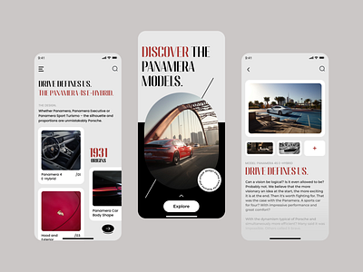 Porsche Panamera 4S E-Hybrid Concept Design app appdesign art artwork branding creative dailyui dailyux design dribbbleshot figma graphic design shot ui uidesigner uxdesigner