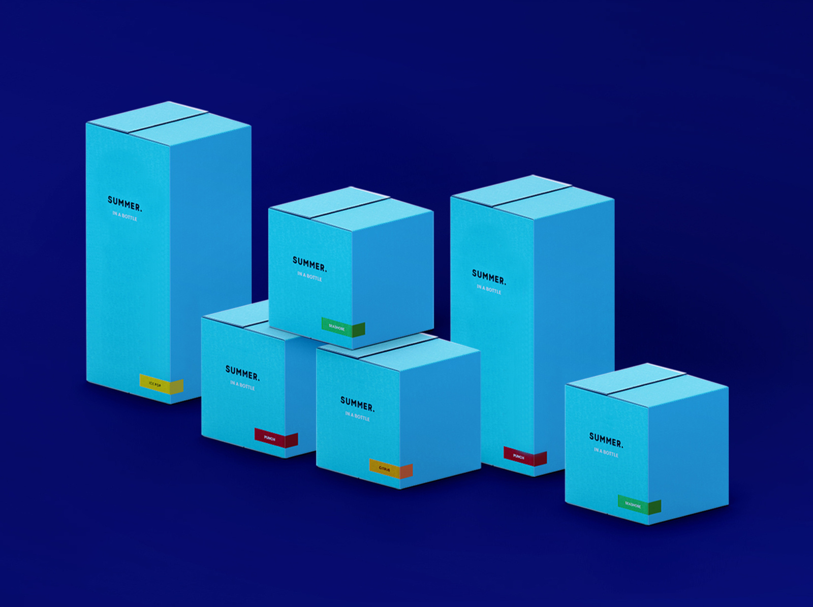 Summer - packaging design by Andrea Fossa on Dribbble