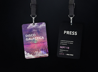 Disco Galactica - merchandise design branding design illustration merchandise design