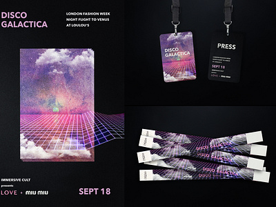 Disco Galactica - identity design