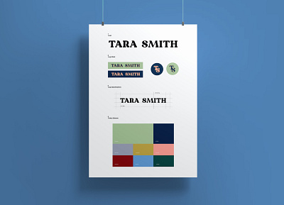 Tara Smith - Brand Identity Design brand identity branding design logo typography vector