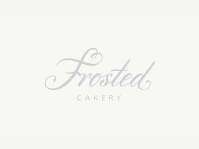 Frosted Cakery - Logo Concept