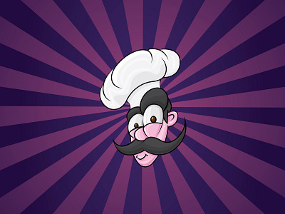 Mealzing Logo Concept chef illustration logo