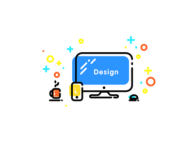 Design icon colorful icon