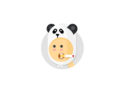 Uncle avatar face panda