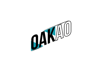 Daily Logo Challenge: Day 7 | OAKAO blue branding daily logo daily logo design dailylogo dailylogochallenge deities design fashion fashion brand fashion illustration illustration logo oakao