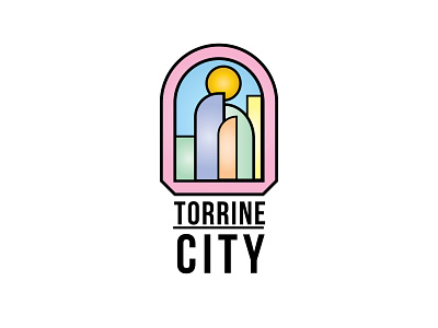 Daily Logo Challenge: Day 22 | Torrine City air blue branding city city branding city illustration daily logo daily logo design dailylogo dailylogochallenge design illustration logo torrine