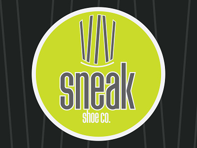 Daily Logo Challenge: Day 30 | Sneak branding co daily logo daily logo design dailylogo dailylogochallenge day 30 dna heigh illustration logo shoe shoes sneak sneakers