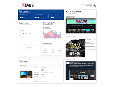 XLabs - Dashboard