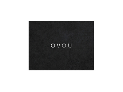 Unboxing OVOU Digital Business Card. Open matt black package