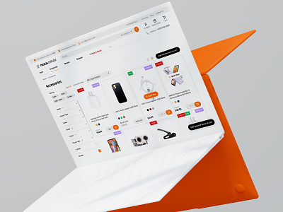Catalog page for NexusCellular website redesign. Accessories pag accessories basov basovdesign canada carriers catalog page cellular ecommerce logo magento magento2 nexuscellular orange parts phones shop store ui web