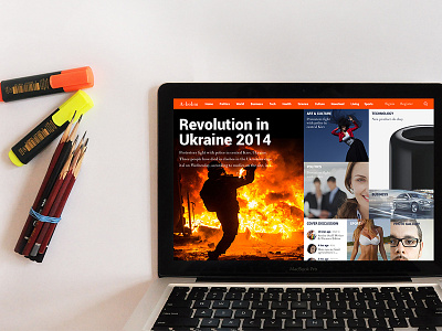 A-Bomb Template a bomb flat hezy magazine minimal news psd style template theme ui ux