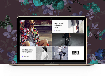Kris Template by Hezy blog boutique brand e commerce fashion kris landing shop store template themeforest web