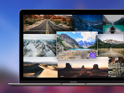 7 Miles - Travel Template blog calendar gallery psd template theme travel web