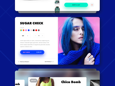 Day 006 — Product Cards cards colors daily100 day006 fashion flat minimalistic product shadow shop ui ux
