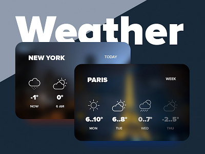 Day 015 — Weather daily100 dailyui day015 download free freebie psd ui ux wheather widget