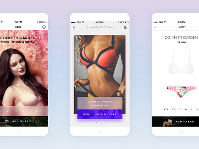 Day 020 — Products on mobile cards daily100 day020 fashion flat ios minimalistic mobile product shadow shop ui