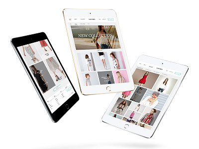Adore Template adore ecommerce fashion hezy ipad psd responsive shop store template theme web