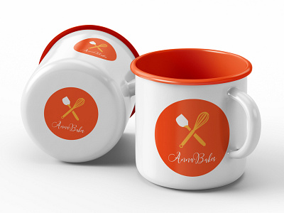 Anna Bakes Visual Branding Mugs