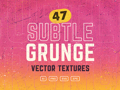 Subtle Grunge Vector Textures