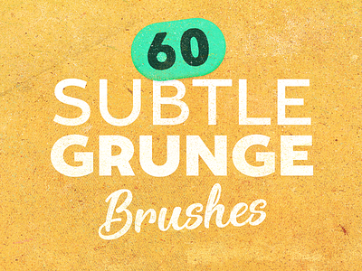 Subtle Grunge Brush Set 6 brushes free grunge photoshop subtle texture