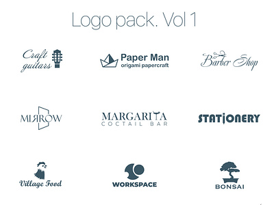 Logo pack  Vol 1