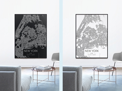 map of New York design graphic design illustration map ui vector