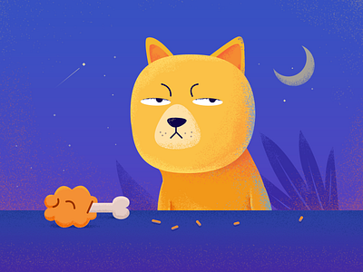 Single Dog by liuchuanhui on Dribbble