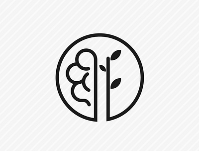 EXPERT-LED JOURNEYS art brain branding design graphic design icon illustration logo minimal tree