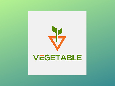 Vegetable Logo| V With Leaf Logo| Tree Logo plant tree vector vegetable