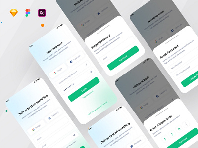 Medical Consultation app - Signup page ui