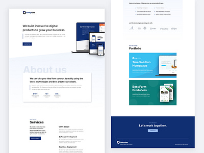 FinityOne Landing Page Redesign