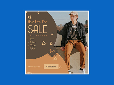 Fashion Sale Promotional Facebook Post cloths store facebook banner facebook post fashion fashion business graphic design likes promotional social social media