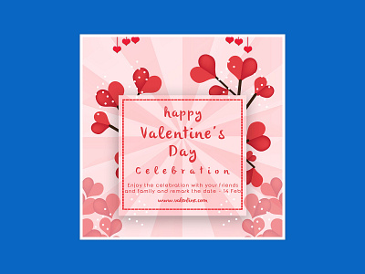 Valentine's Day Celebration Instagram Post