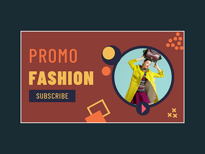 Vintage Promotional Fashion Youtube Thumbnail