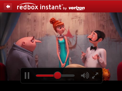 Video Player movie player redbox responsive video