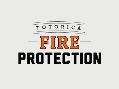 Totorica Fire Protection Logo fire logo